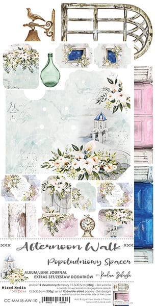 CC-MM18-AW-10 AFTERNOON WALK - JUNK JOURNAL SET