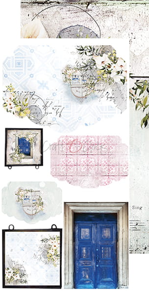 CC-MM18-AW-10 AFTERNOON WALK - JUNK JOURNAL SET