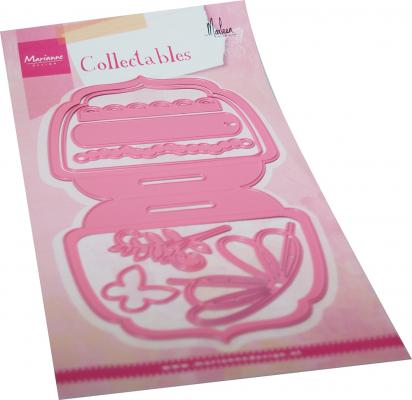 COL1509 Metal Die Marianne Design - Collectables - BAGTOPPER BOW BY MARLEEN
