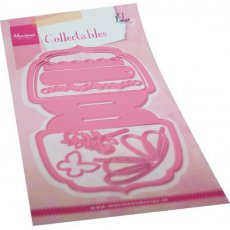 COL1509 Metal Die Marianne Design - Collectables - BAGTOPPER BOW BY MARLEEN