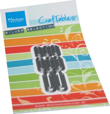 CR1589 Metal Die Marianne Design - CrafTables - Punch die - Paperclips