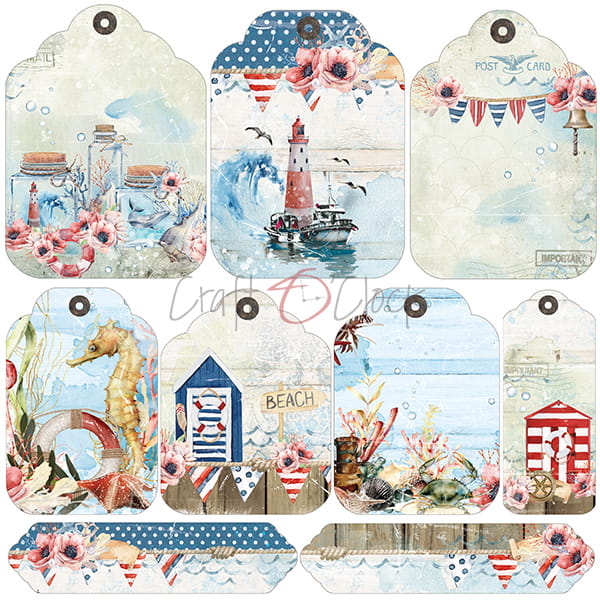 CC-C47-SG-08 TRAIL OF SILENCE A SET OF PAPERS 15,25X15,25CM