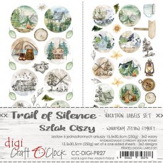 CC-DIGI-PR27 ZESTAW ETYKIET - 27 - TRAIL OF SILENCE