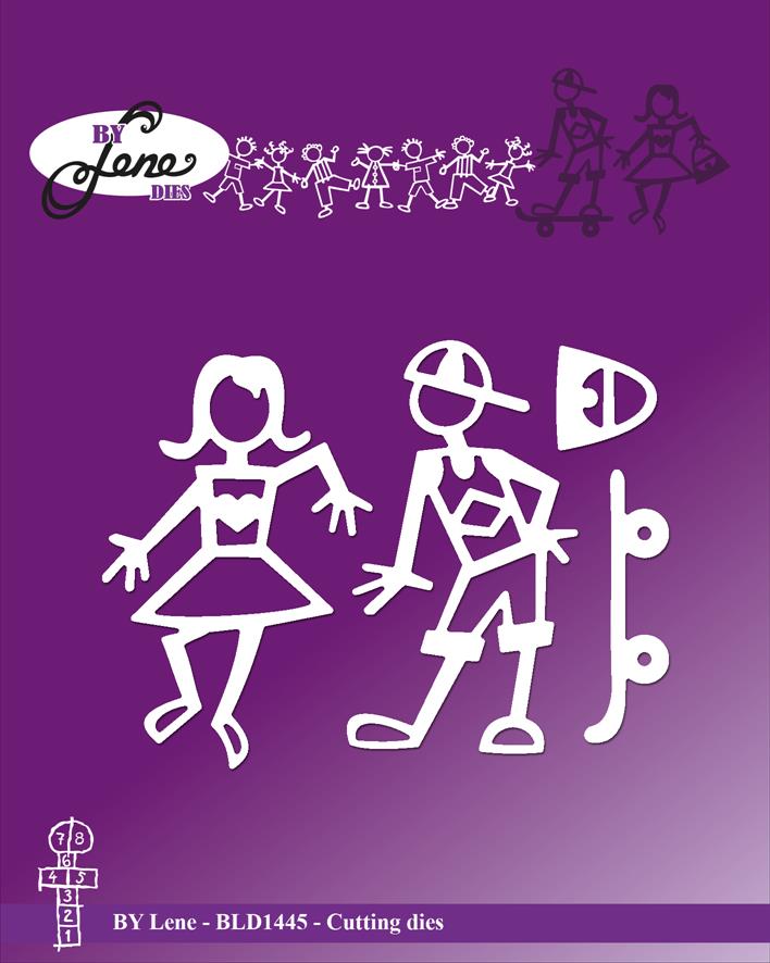 BLD1445 Dies By Lene - "Matchstick - Teenagers"