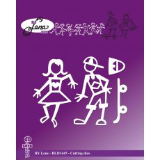 BLD1445 Dies By Lene - "Matchstick - Teenagers"