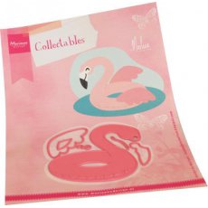 COL1512 Metal Die Marianne Design - Collectables - Flamingo Float by Marleen