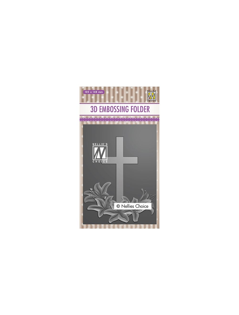EF3D019 3DEmbossing folder "Cross-2"