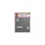 EF3D024 3D Embossing folders square frame "stripe pattern-1"