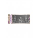 EF3D049 3D Embossing folder - DL- slimline -  Lupins 