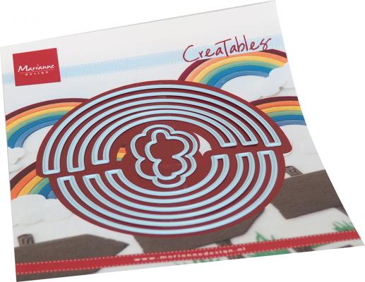 LR0765 Metal Die Marianne Design - Creatable - RAINBOW