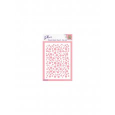 MMSA6-024 Mixed Media stencil A6 size "bubbles-2"