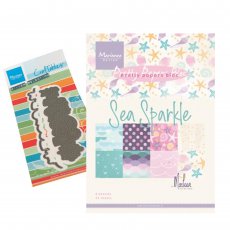 PA4155 Metal Die Marianne Design -  Craftable plus - Sea Shells Border