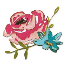 665849 Sizzix • Sizzix Thinlits Die Set "Brushstroke Flowers #4 by Tim Holtz"