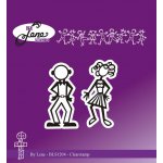 BLS1204 CLEARSTAMP By Lene - "Matchstick - Adults"