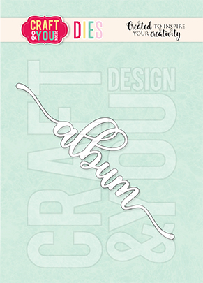 CW179 Cutting Die -Album- Craft&You Design