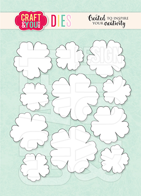 CW182 Cutting Die - Small Flowers - set 1 - Craft&You Design