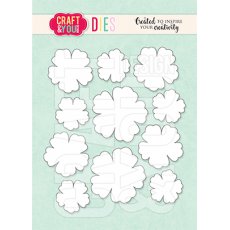 CW182 Cutting Die - Small Flowers - set 1 - Craft&You Design