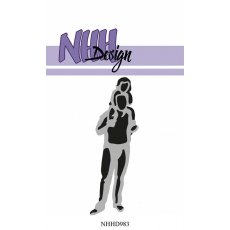 NHHD983 Dies NHH Design - "Layered Dies - Man with child"
