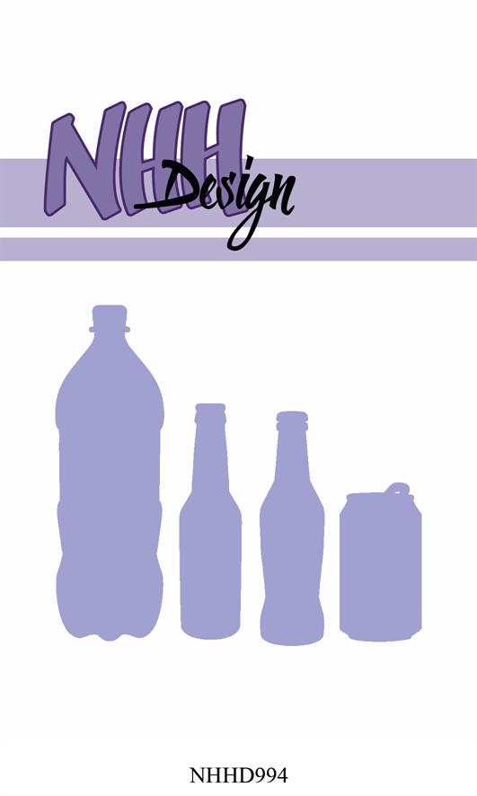 NHHD994 Dies NHH Design - "Mini Bottles & Can"