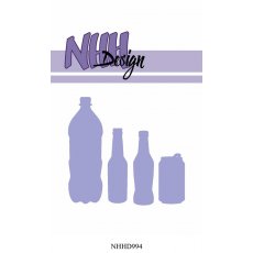 NHHD994 Dies NHH Design - "Mini Bottles & Can"