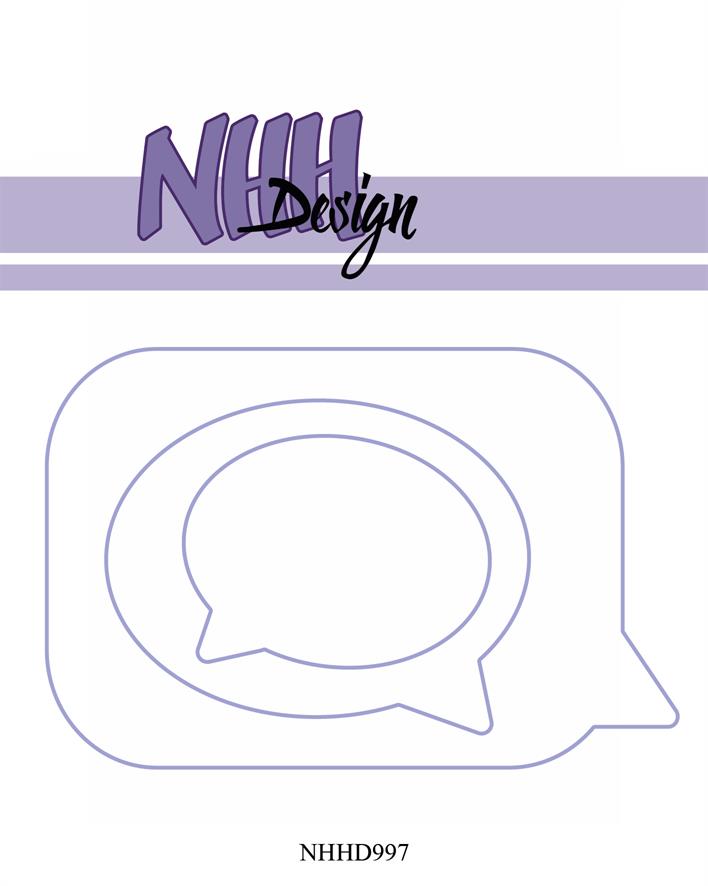 NHHD997 Dies NHH Design - "Speech Bubble"