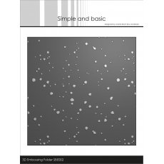 SBE002 3D Embossing folders "Diffuse Splashes"