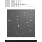 SBE002 3D Embossing folders "Diffuse Splashes"