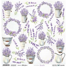 SP-14  Lavender Flowers  ScrapAndMe
