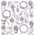 SP-14 Lavender Flowers ScrapAndMe