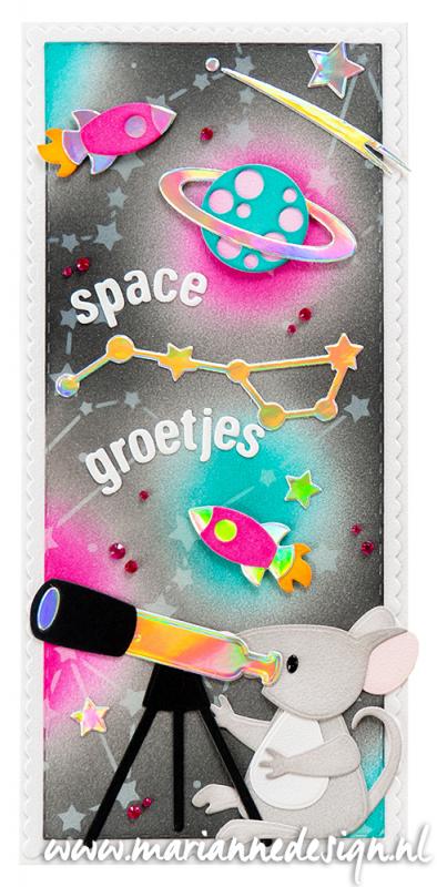COL1513 Metal Die Marianne Design - Collectables - Stargazing by Marleen