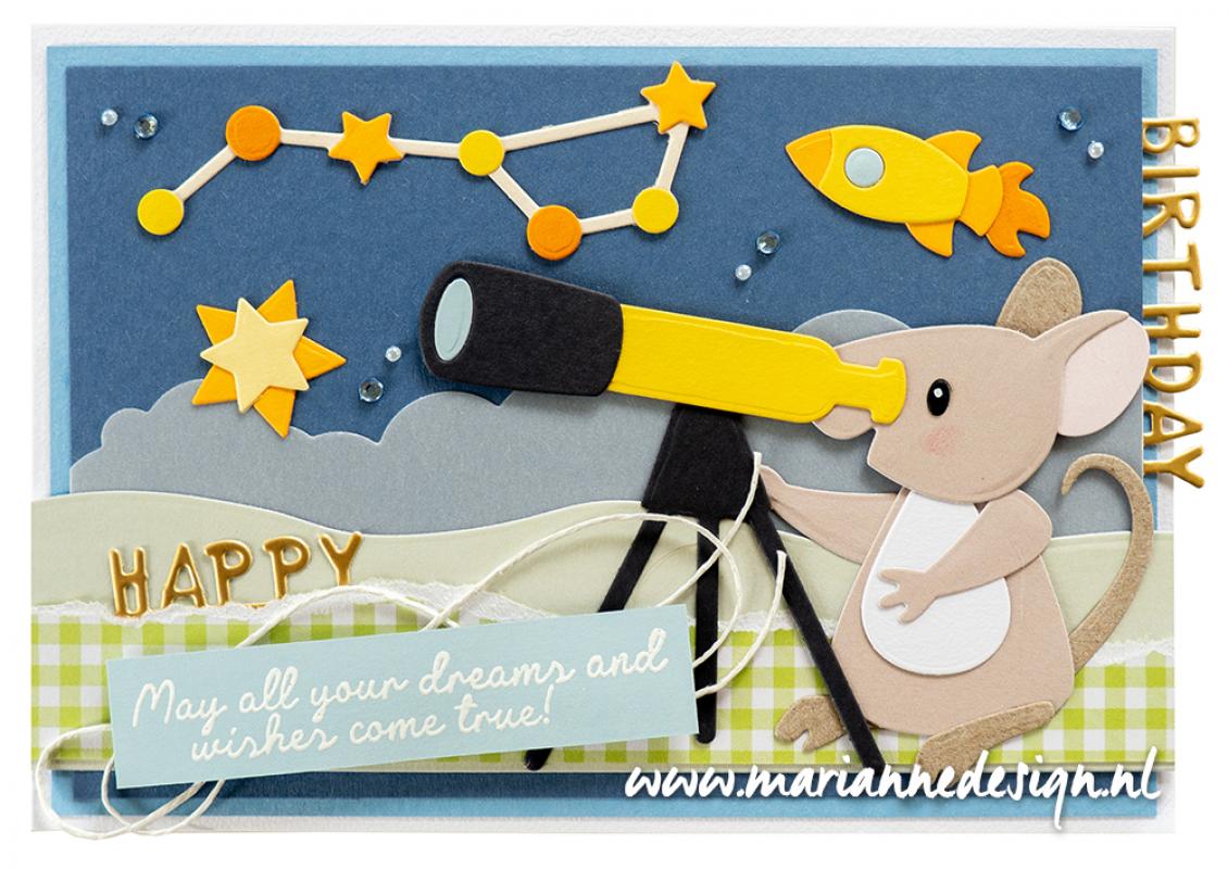 COL1513 Metal Die Marianne Design - Collectables - Stargazing by Marleen