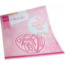 COL1514 Metal Die Marianne Design - Collectables - Hot Air Balloon by Marleen