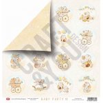 CP-BAPAR10 Elements for self-cutting out 12x12" Baby Party 10