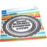 CR1597 Metal Die Marianne Design - Creatable - Basic circles by Marleen