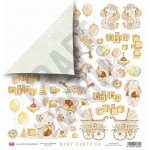 CP-BAPAR08 Elements for self-cutting out 12x12" Baby Party 08