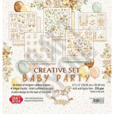 CSET02-BAPAR-8 CREATIVE set 30,5x30,5cm Baby Party