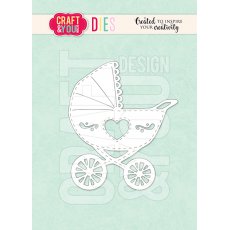 CW043 Cutting Die - Stroller