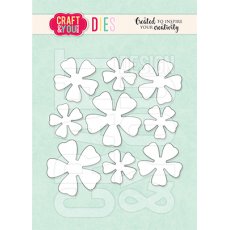 CW183 Cutting Die - Small Flowers - set 2 - Craft&You Design