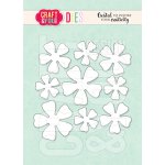 CW183 Cutting Die - Small Flowers - set 2 - Craft&You Design