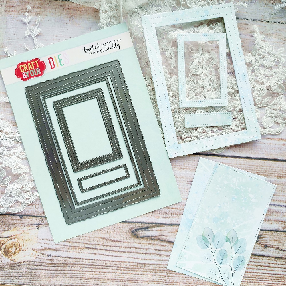 CW184 Cutting Die - Old Frames - Craft&You Design