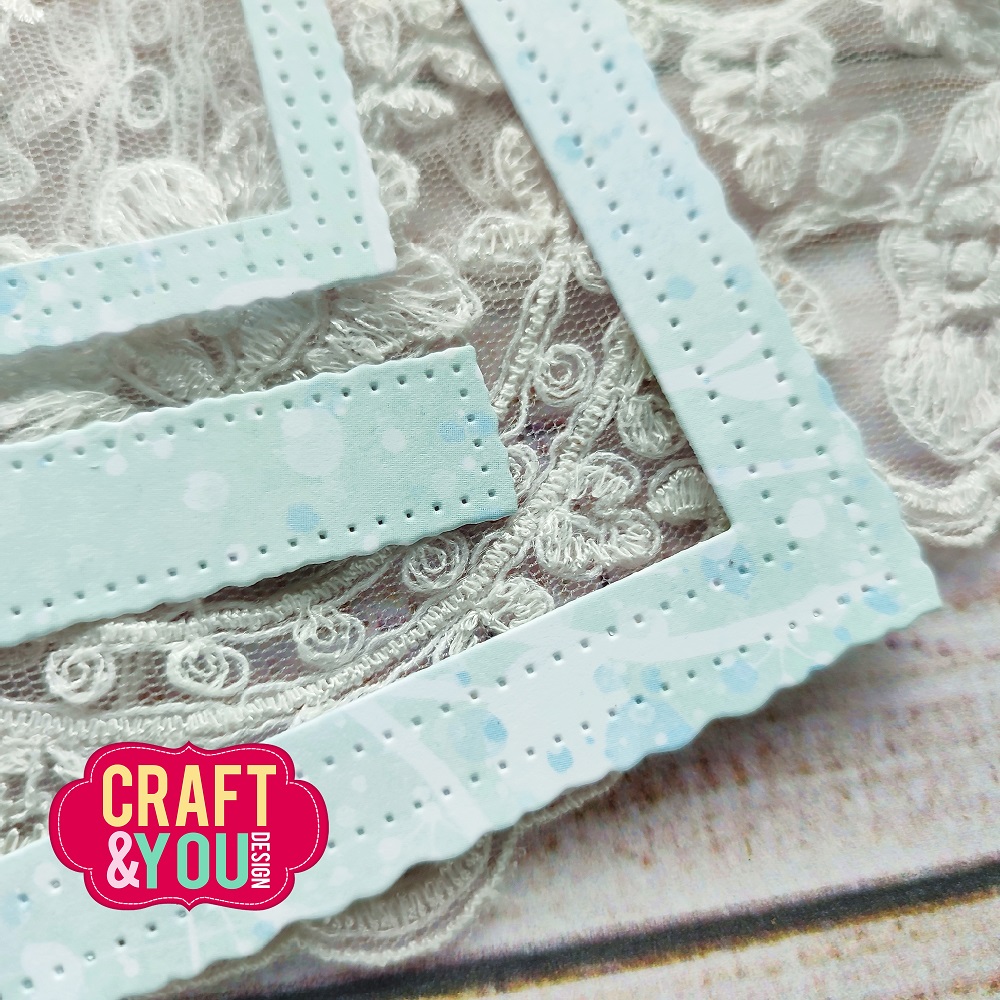 CW184 Cutting Die - Old Frames - Craft&You Design