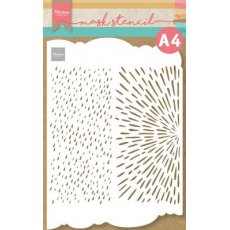 PS8130 Mask Marianne Design - SLIMLINE RAIN & SUNSHINE - A4 