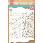PS8130 Mask Marianne Design - SLIMLINE RAIN & SUNSHINE - A4