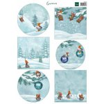 VK9595 A4 one side paper -Marianne Design - gnomes