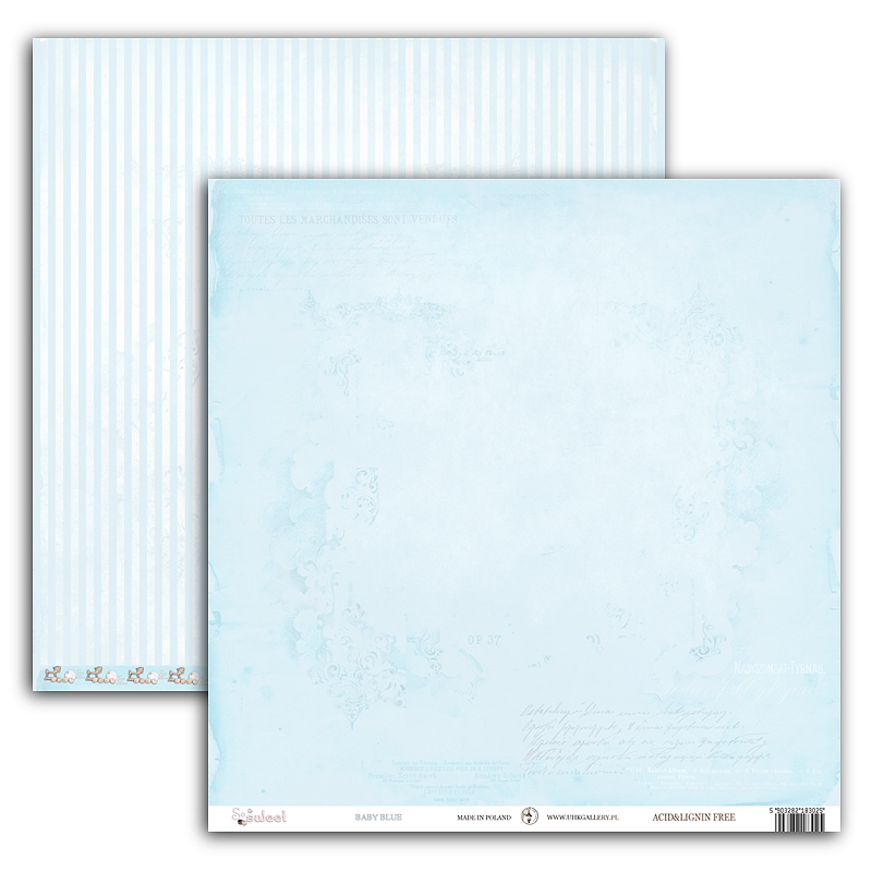 UHK-SS So Sweet - DOUBLE-SIDED PAPER SET 30.5 x 30.5 cm