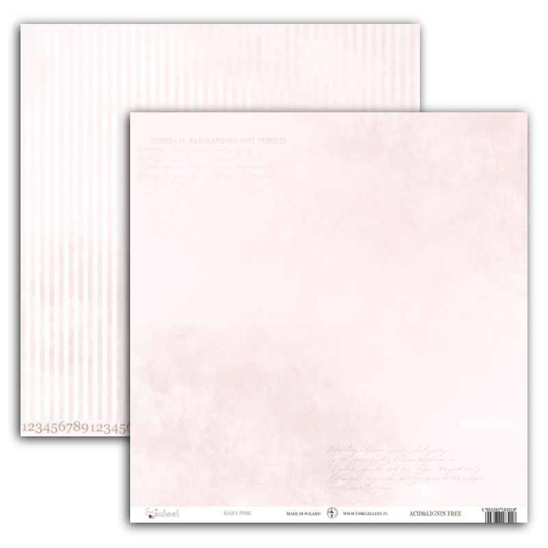 UHK-SS So Sweet - DOUBLE-SIDED PAPER SET 30.5 x 30.5 cm