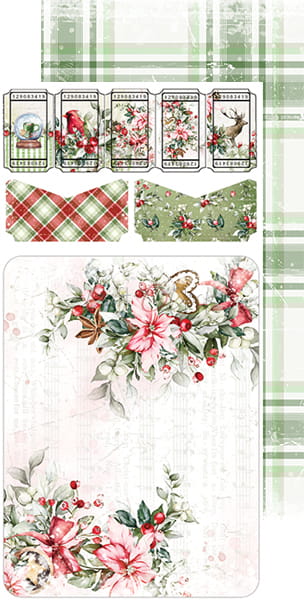 CC-C48-WP-11 WARM AND PEACEFUL - JUNK JOURNAL