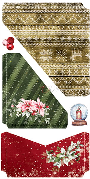 CC-C48-WP-11 WARM AND PEACEFUL - JUNK JOURNAL