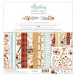 MT-GOL-07 Golden Days - paper set 30.5x30.5cm