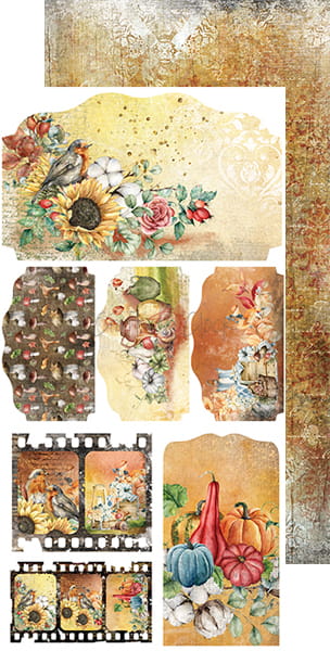CC-F21-AM-10 AUTUMN MOODS - JUNK JOURNAL